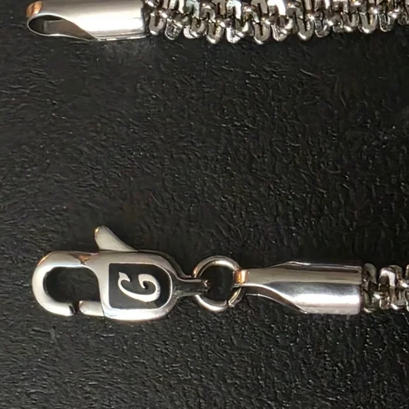 The GLD Shop Diamond Cut Popcorn Bracelet 14k White Gold Plated 7 4mm